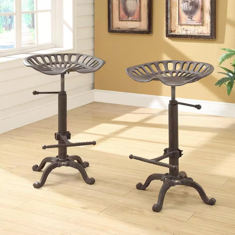 Tractor Seat Adjustable Height Industrial Bar Stool