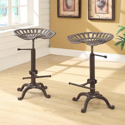 Tractor Seat Adjustable Height Industrial Bar Stool
