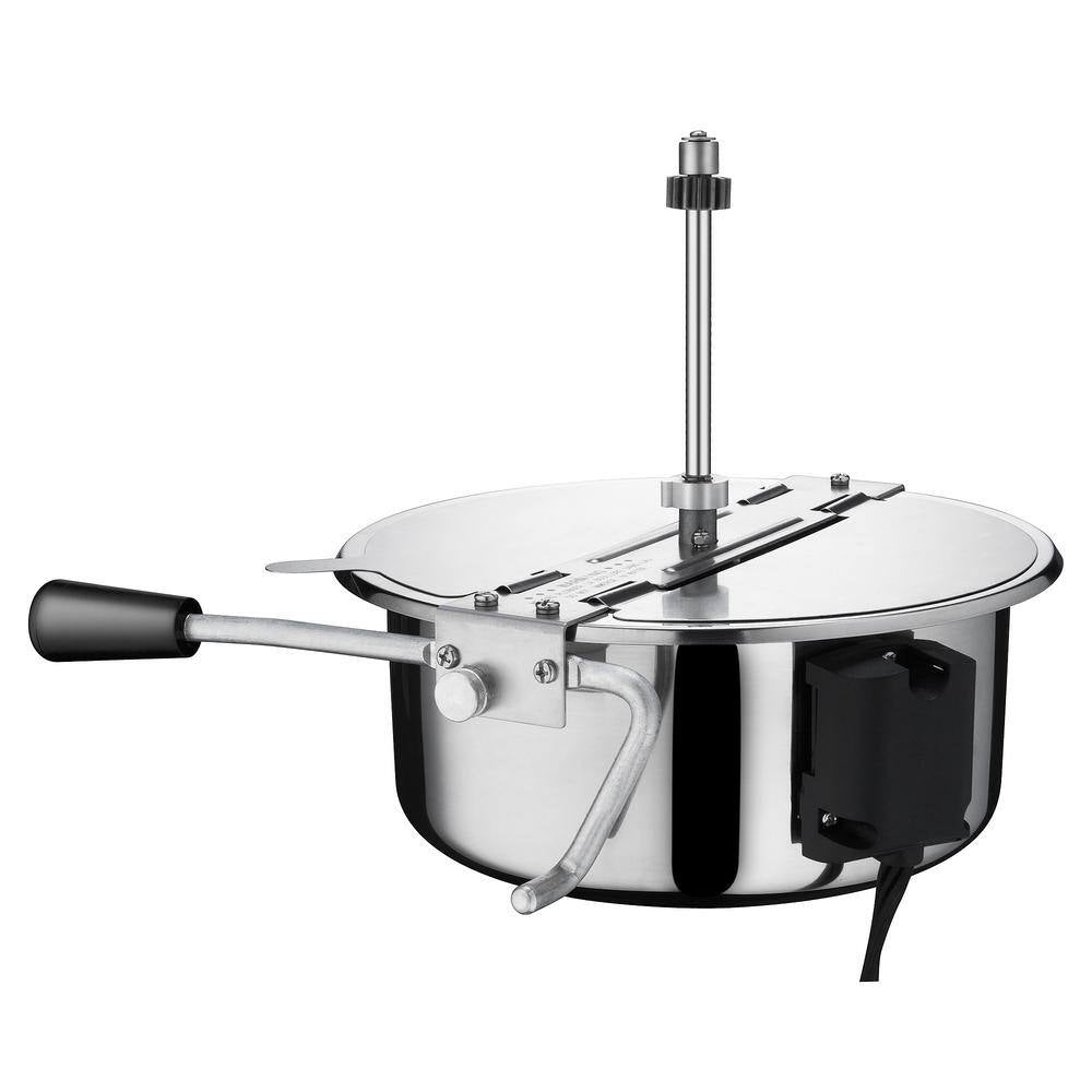 Hot and Fresh 8 Oz. Black Countertop Popcorn Machine