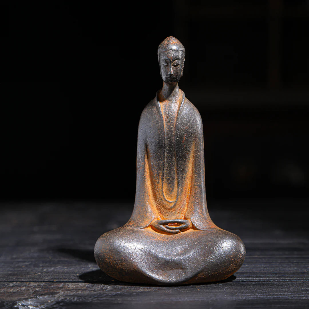 Iron Zazen Buddha